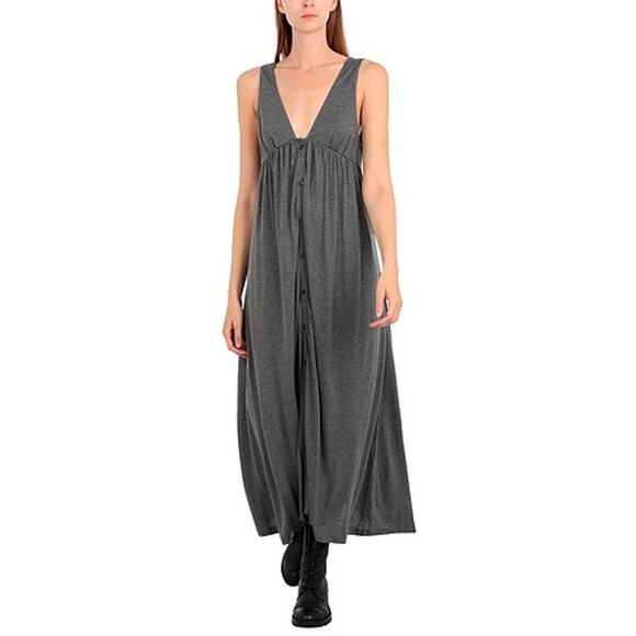 NINETY PERCENT BRUSHED TENCEL TIE V NECK DRESS NWT XS - Picture 4 of 5